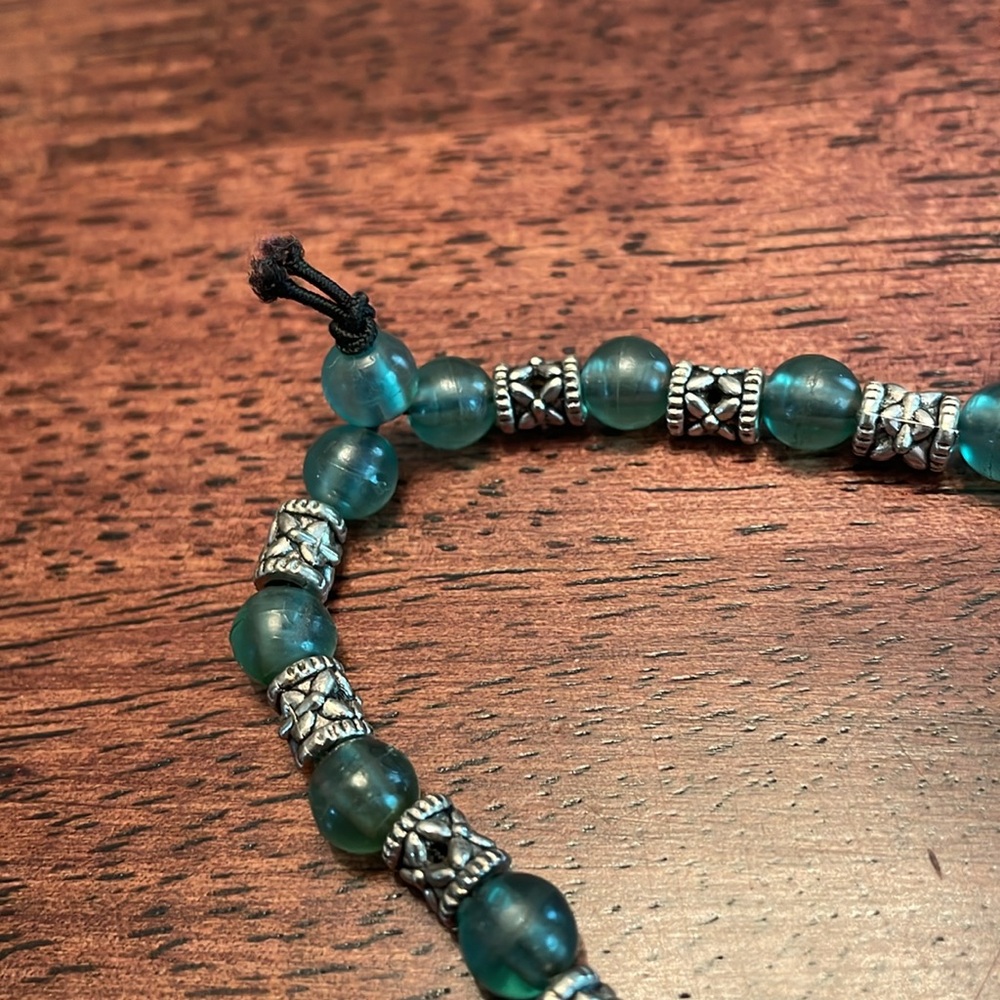 Colorful rear view mirror cross pendant - Picture 9 of 10